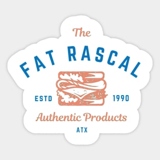 The Fat Rascal Sammy Sticker